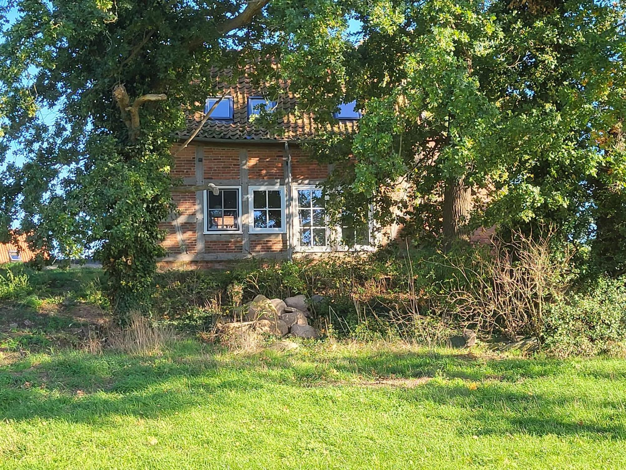 Altes Backhaus Bauernhof Vogel Apartment Rohrsen Exterior photo